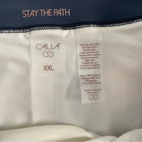 New Calia Kick It Up Angle Slit Shorts Daybreak Ardosia Slate - Picture 4 of 5